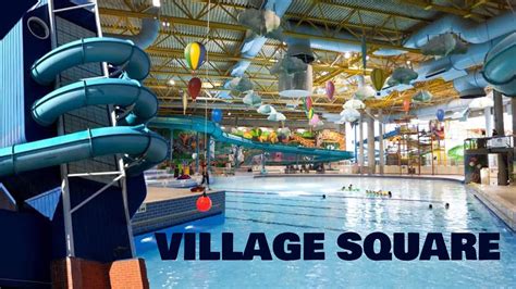 Village Square Leisure Center All Waterslides POV, Calgary.